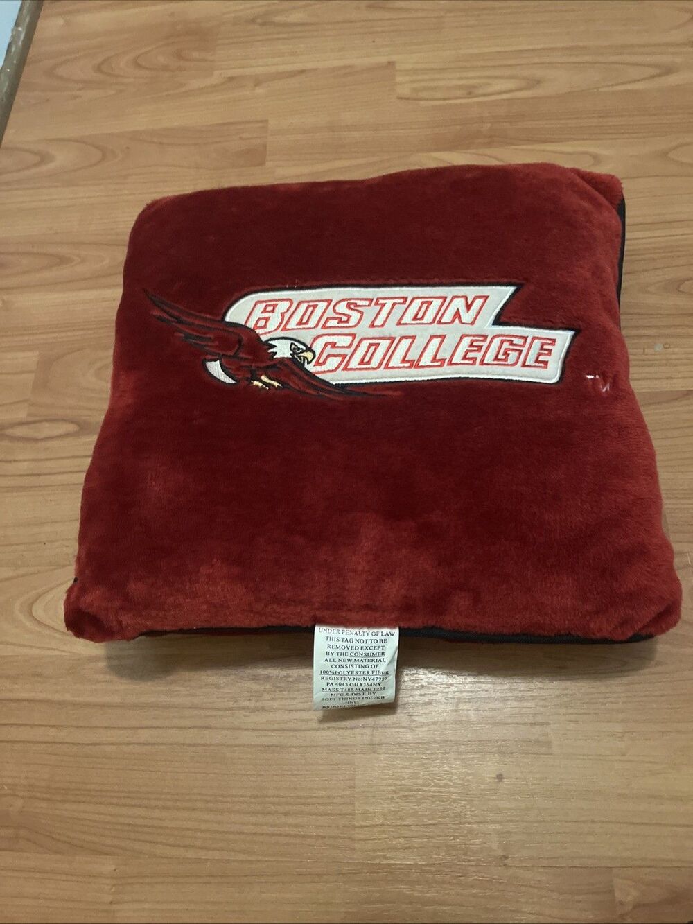 Boston College BC Eagles Dorm Pillow Football Basketball Flutie Ryan